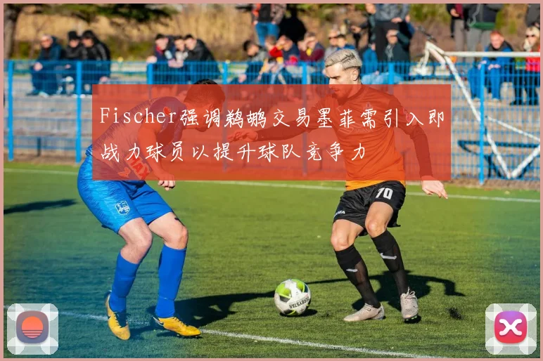 Fischer强调鹈鹕交易墨菲需引入即战力球员以提升球队竞争力